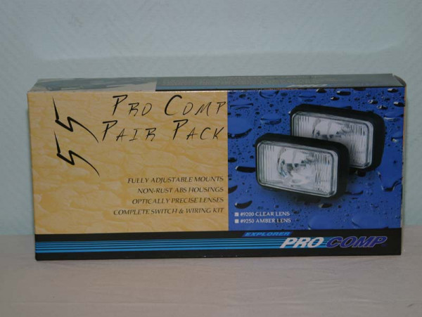 Комплект фар Pro Comp Pair Pack 55 желтый свет