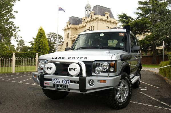 Передний бампер ARB (серия Sahara) для Land Rover Discovery 2 (2003-2005)