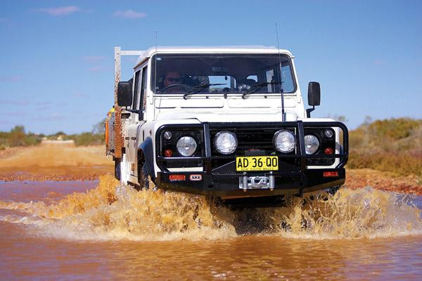 Передний бампер ARB (серия Deluxe) для Land Rover Defender 110 (1983-2008)