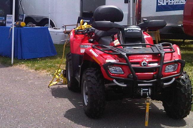 Лебедка электрическая для ATV Superwinch Terra35 с синтетическим тросом