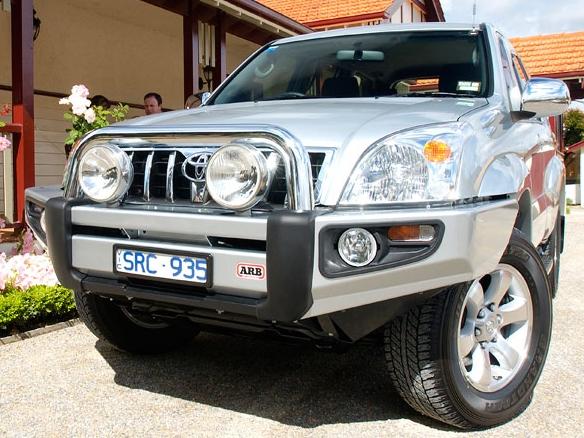 Передний бампер ARB Sahara для Toyota Land Cruiser Prado 120 2003-2009
