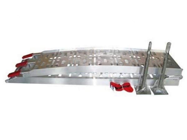 Алюминиевый трап (рампа) T-MAX TA-AR01F для АТВ 2250 x 280 x 50 мм. 1 шт