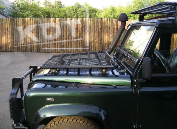 Багажник на капот Land Rover Defender (материал алюминий)
