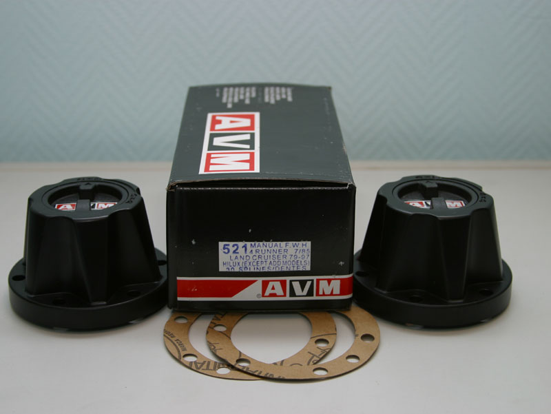 Комплект колесных муфт (хабов) AVM-421 (Toyota LC 6x, 7x, 8x, Hi Lux, 4Run.)