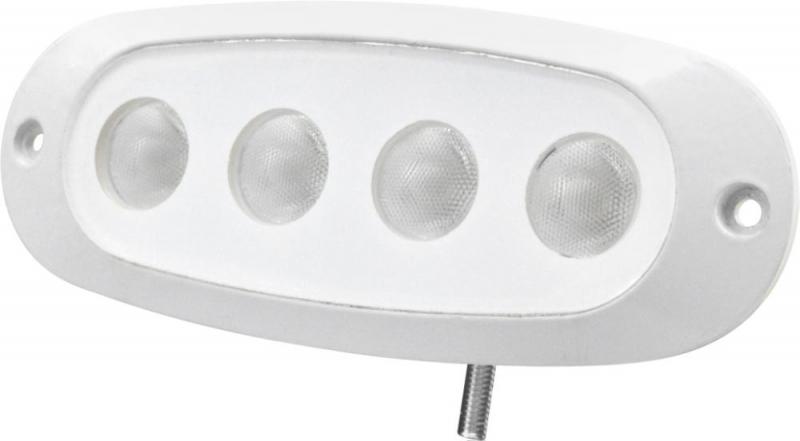 Фара водительского света РИФ 150х36х60 мм 12W LED (белая)