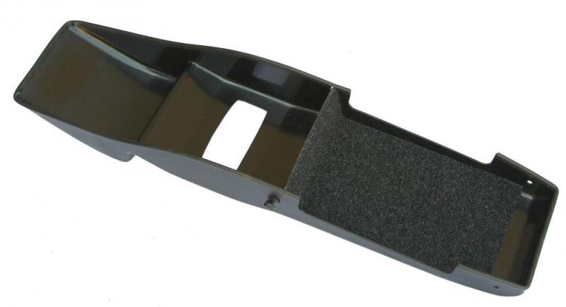Консоль потолочная для установки р/c УАЗ Патриот рестайлинг 2015, без выреза под р/c, черная