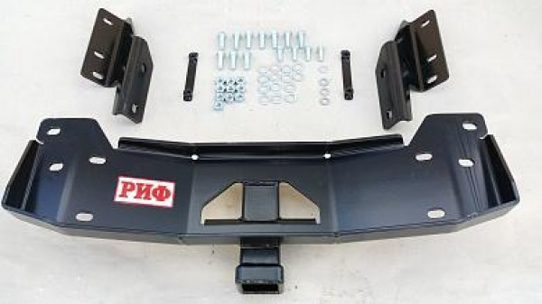 Переходник РИФ для съёмной лебедки в передний штатный бампер УАЗ Патриот 2015+