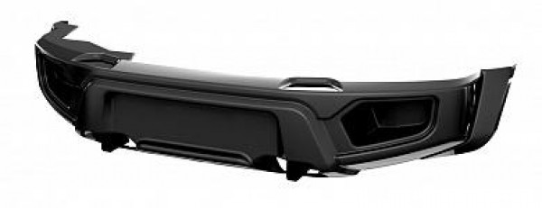 Бампер АВС-Дизайн передний UAZ Патриот/Пикап/Карго 2005+ лифт, без оптики, чёрный