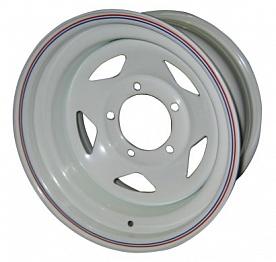 Стальной колесный диск для Suzuki Vitara, Grand Vitara и XL7 (5x139.7 R16 ET-19 8.0J белый)