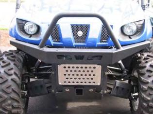 Бампер передний Warn с комплектом установки лебедки для ATV Yamaha Rhino все модификации